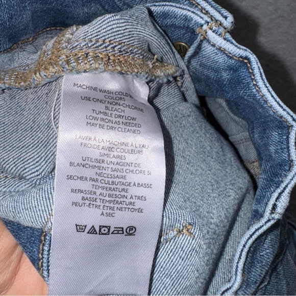 We the Free People Jeans Womens 28 Jayde High Rise Flare Leg Blue Boho Western - Picture 8 of 13